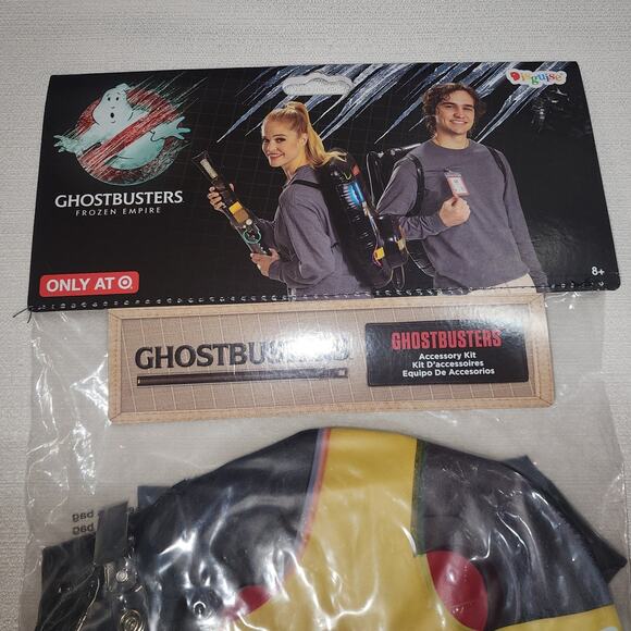 Ghostbuster frozen empire accessories kit inflatable proton pack and wand - Picture 2 of 6